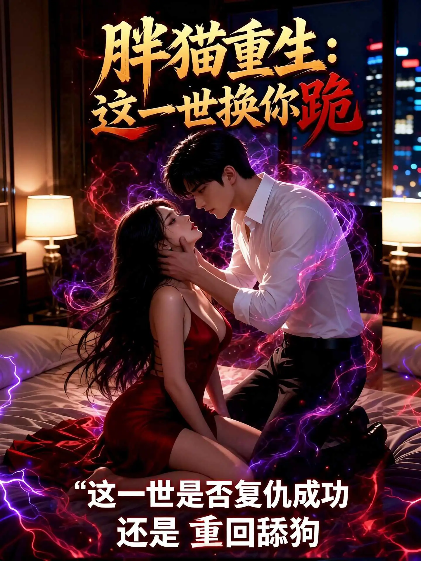 胖猫重生：这一世换你跪短剧封面