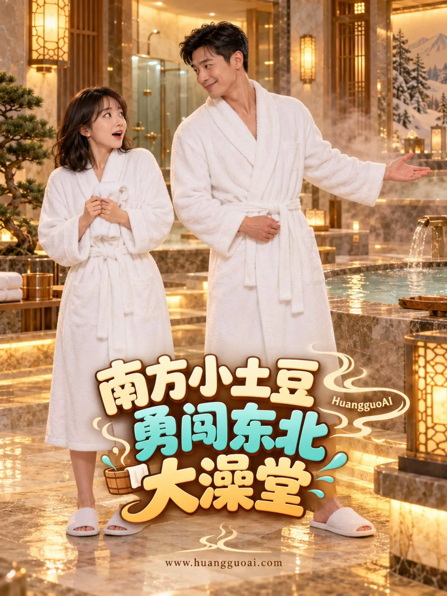 南方小土豆勇闯东北大澡堂短剧封面